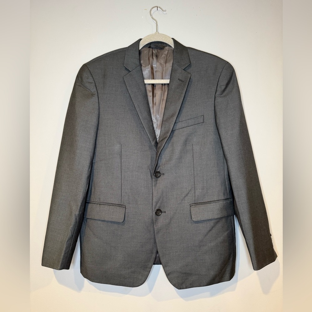 Sophisticated Charcoal Men's Blazer